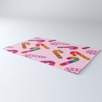 Rainbow Candy Canes Rug Gallery Image 3