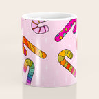 Rainbow Candy Canes Coffee Mug Gallery Image 4