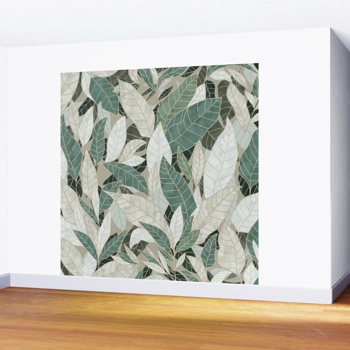 Gold forest Wall Mural Gallery Image 2