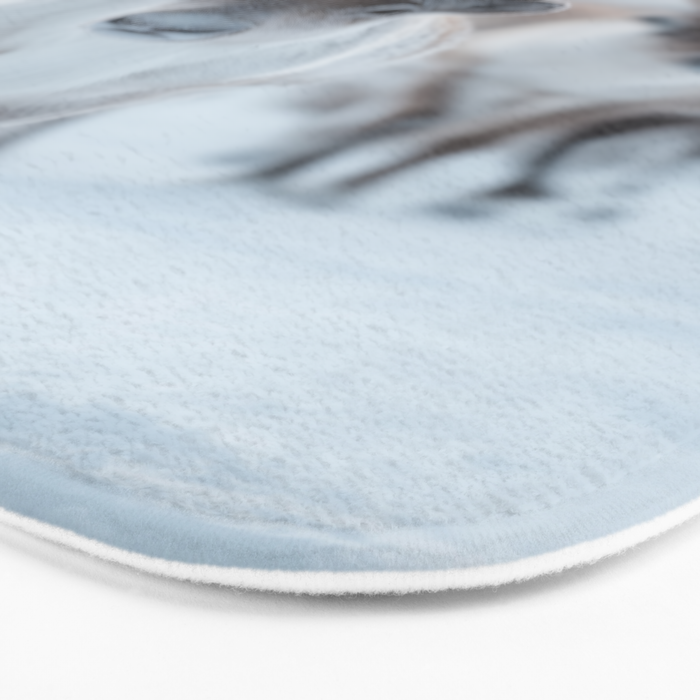 Reindeer in the Snow - Nordic Wildlife Photography Print Bath Mat Gallery Image 3