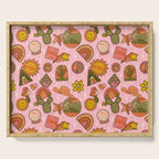 Fall Patch Print Serving Tray Gallery Image 1
