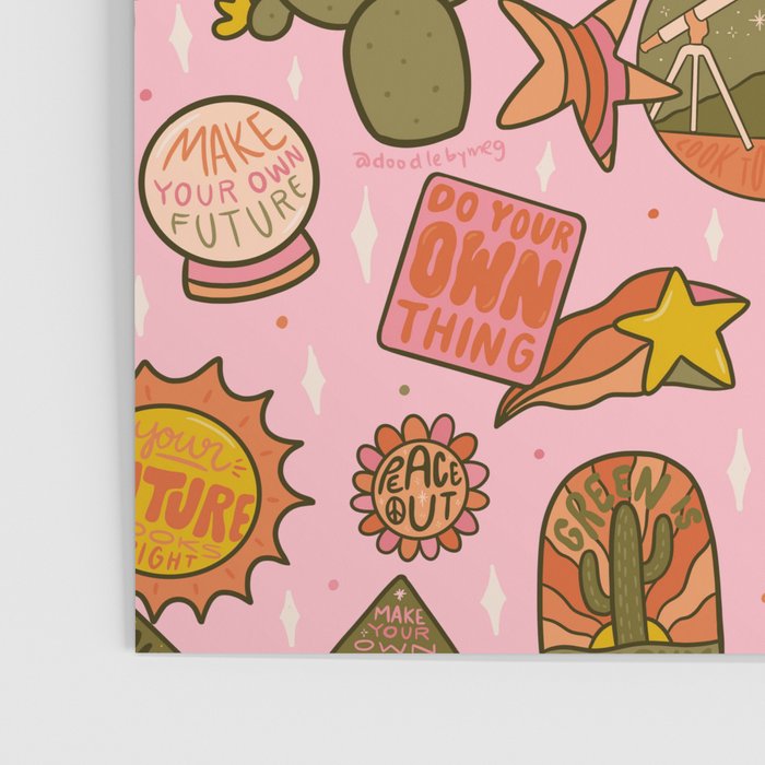 Fall Patch Print Poster Gallery Image 3