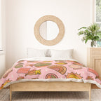Fall Patch Print Duvet Cover Gallery Image 3