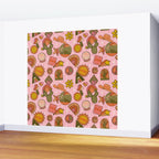 Fall Patch Print Wall Mural Gallery Image 2