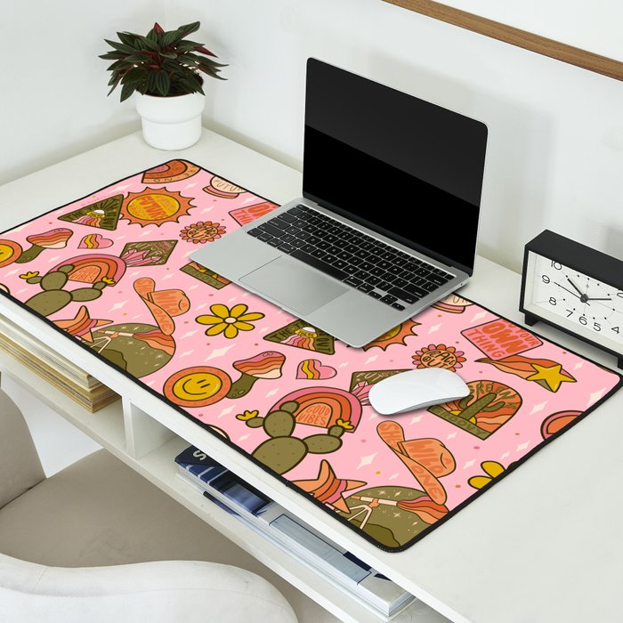 Fall Patch Print Desk Mat Gallery Image 2
