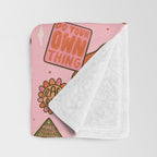 Fall Patch Print Throw Blanket Gallery Image 3