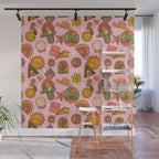 Fall Patch Print Wall Mural Gallery Image 1