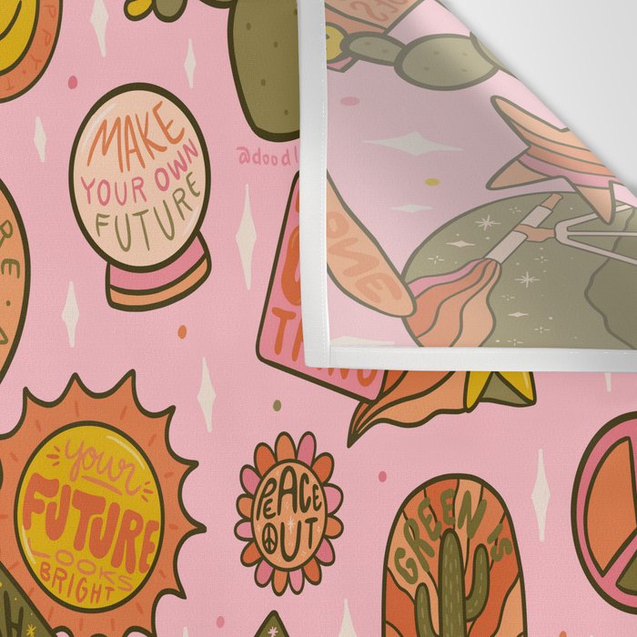 Fall Patch Print Wall Tapestry Gallery Image 3