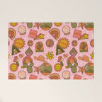 Fall Patch Print Welcome Mat Gallery Image 1