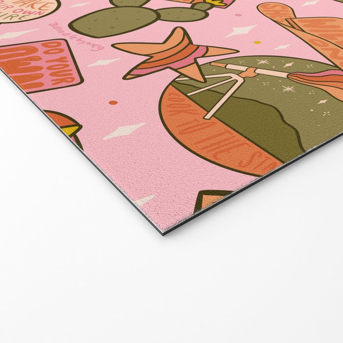 Fall Patch Print Welcome Mat Gallery Image 2