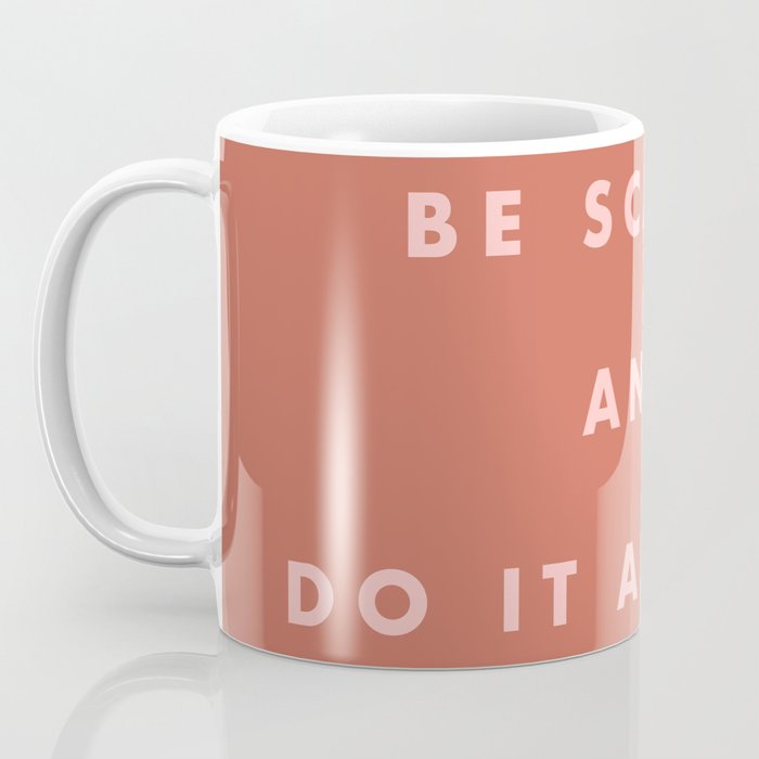 Inspirational Bravery Quote in Terra Cotta Coffee Mug Gallery Image 3