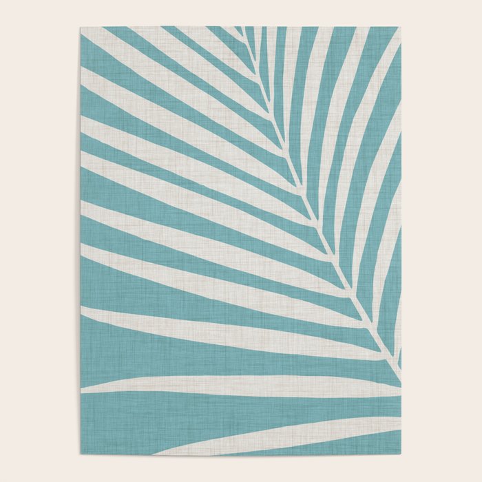 Vintage Palm Frond Silhouette Poster Gallery Image 4