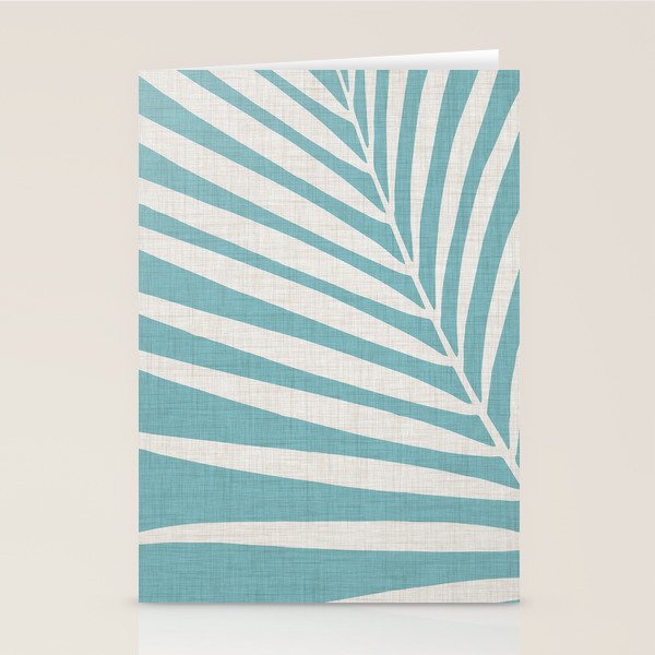 Vintage Palm Frond Silhouette Stationery Card Gallery Image 2