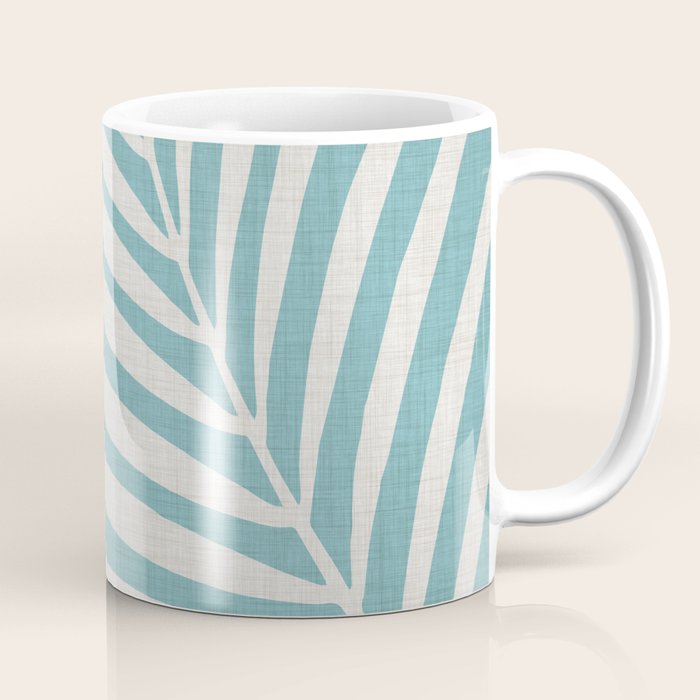 Vintage Palm Frond Silhouette Coffee Mug Gallery Image 1