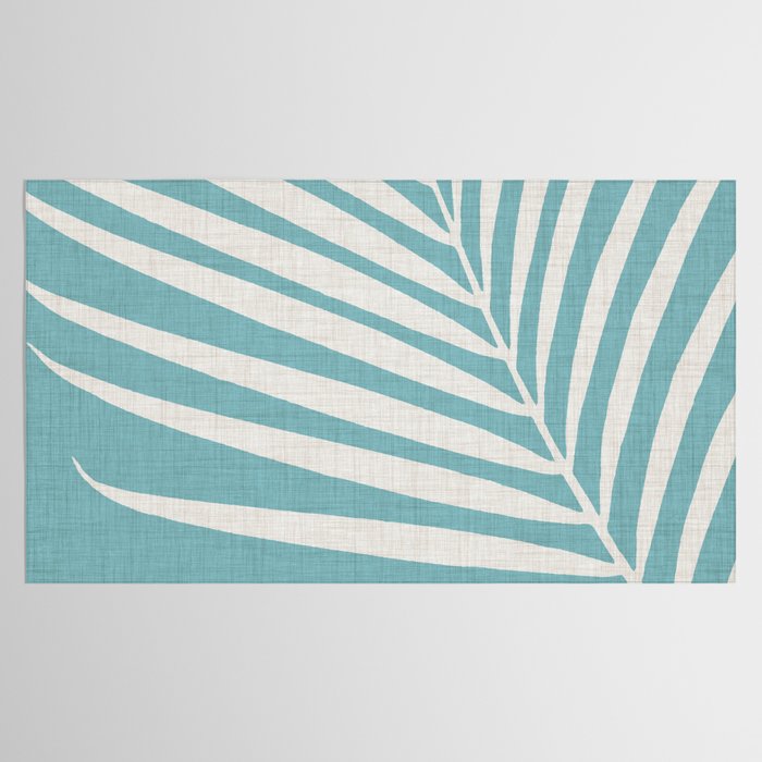 Vintage Palm Frond Silhouette Tablecloth Gallery Image 2