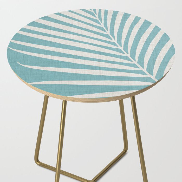 Vintage Palm Frond Silhouette Side Table Gallery Image 2