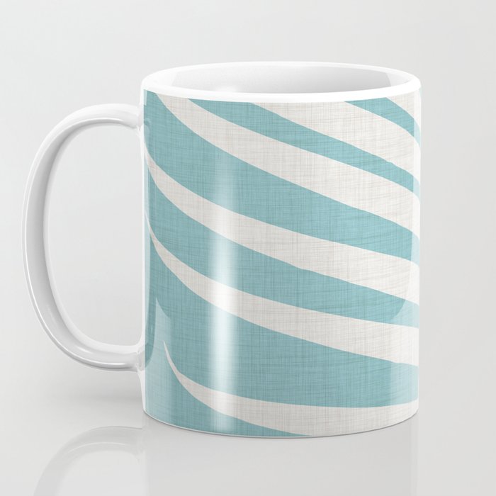 Vintage Palm Frond Silhouette Coffee Mug Gallery Image 3