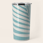 Vintage Palm Frond Silhouette Travel Mug Gallery Image 1