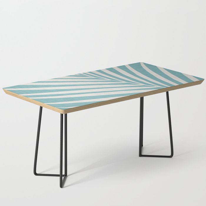Vintage Palm Frond Silhouette Coffee Table Gallery Image 1