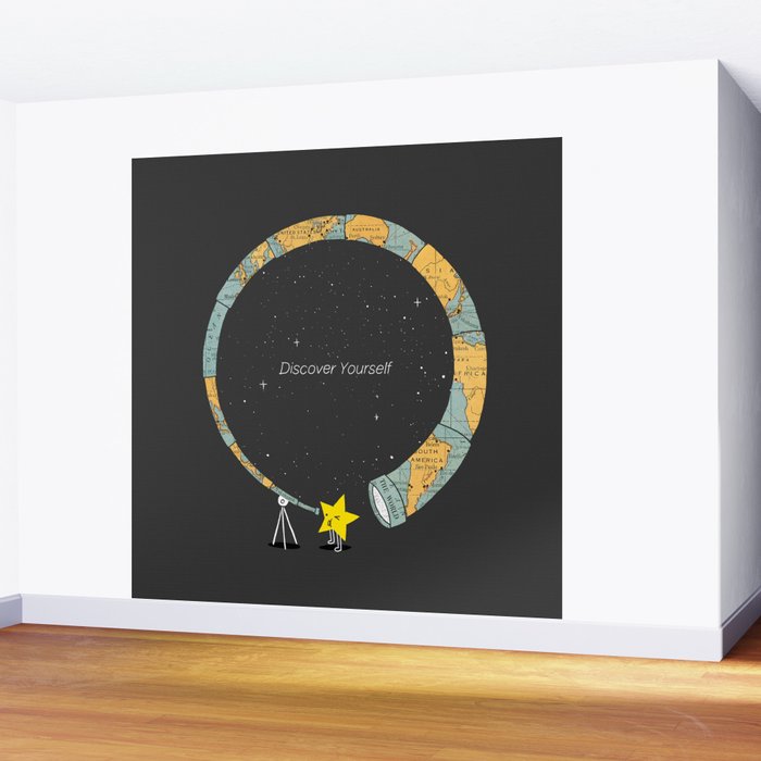 Discover yourself Wall Mural Gallery Image 2
