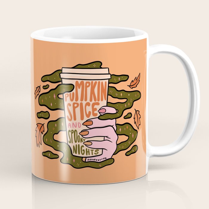 Pumpkin Spice and Spooky Nights Coffee Mug Gallery Image 1