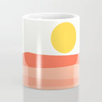 Abstract Landscape 09 Red Coffee Mug Gallery Image 4
