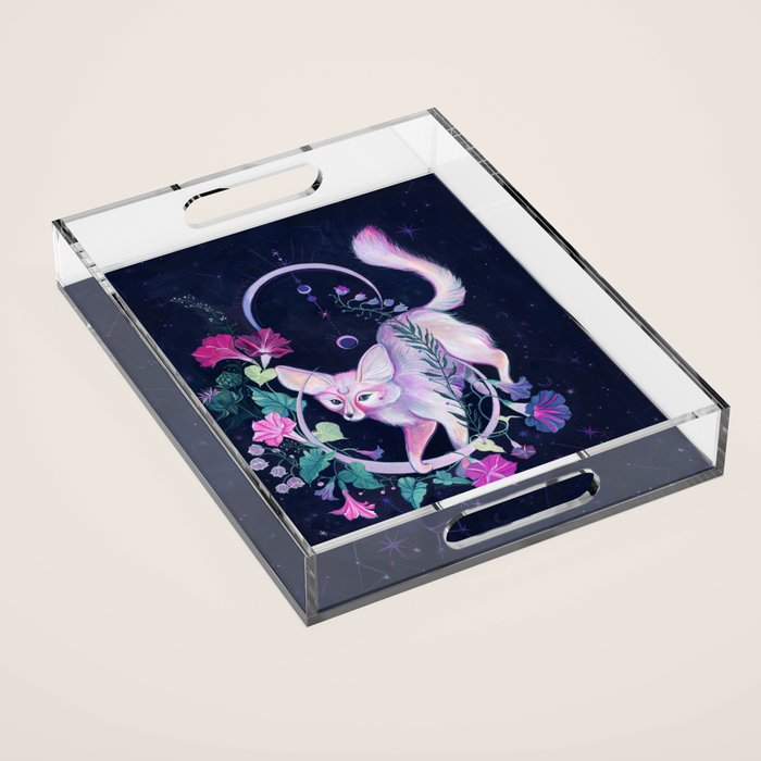 Cosmic Fox Acrylic Tray Gallery Image 1