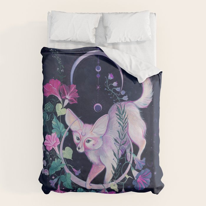 Cosmic Fox Duvet Cover Gallery Image 1