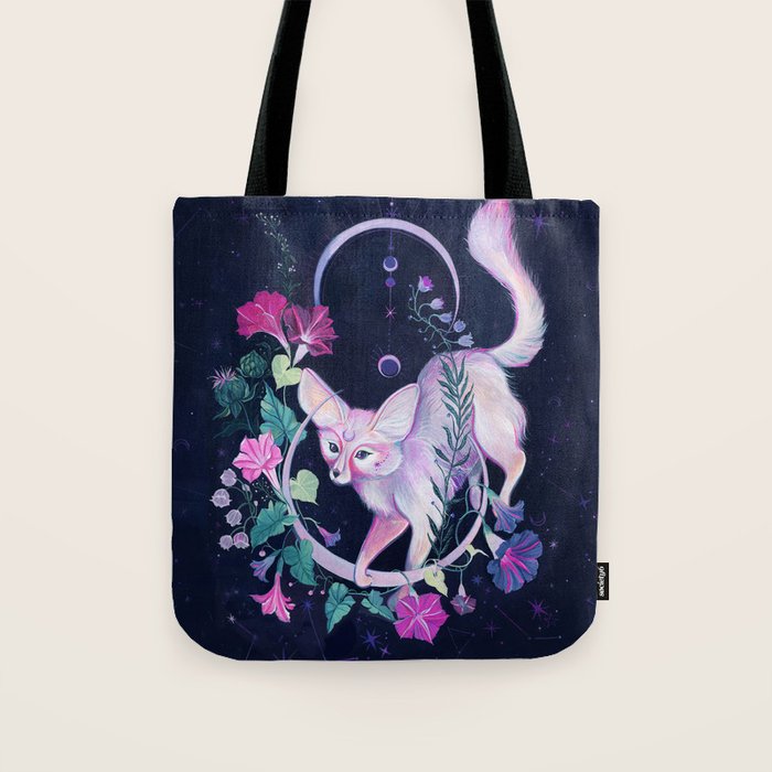 Cosmic Fox Tote Bag Gallery Image 1