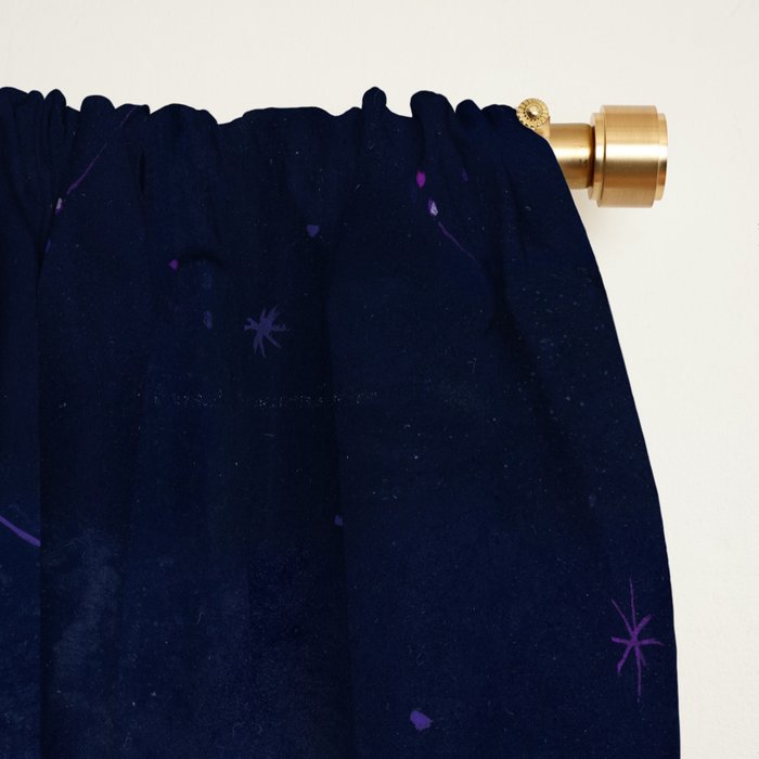 Cosmic Fox Window Curtain Gallery Image 2