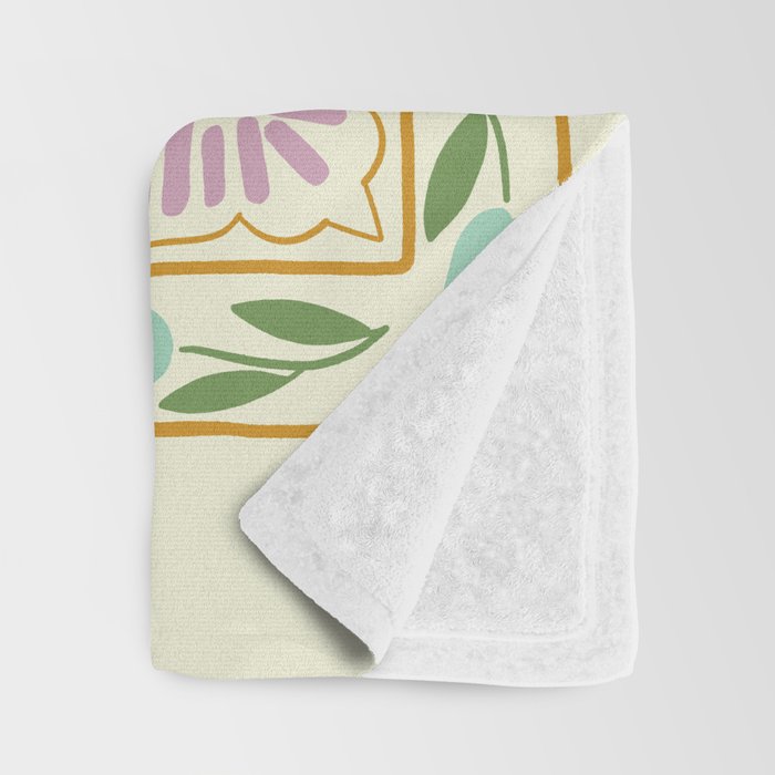 Scandinavian Dove Pattern Throw Blanket Gallery Image 3