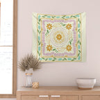 Scandinavian Dove Pattern Wall Tapestry Gallery Image 2