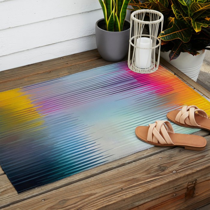 Nature Haze Outdoor Rug Gallery Image 2