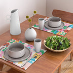 Happy Town Checks Placemat Gallery Image 2