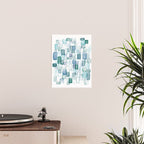 Sea Glass Watercolor Poster Gallery Image 2