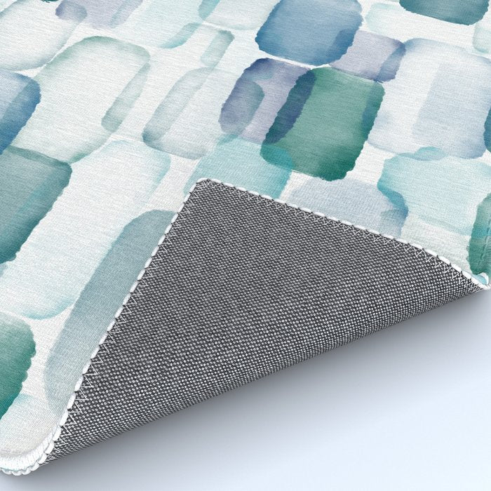 Sea Glass Watercolor Rug Gallery Image 4