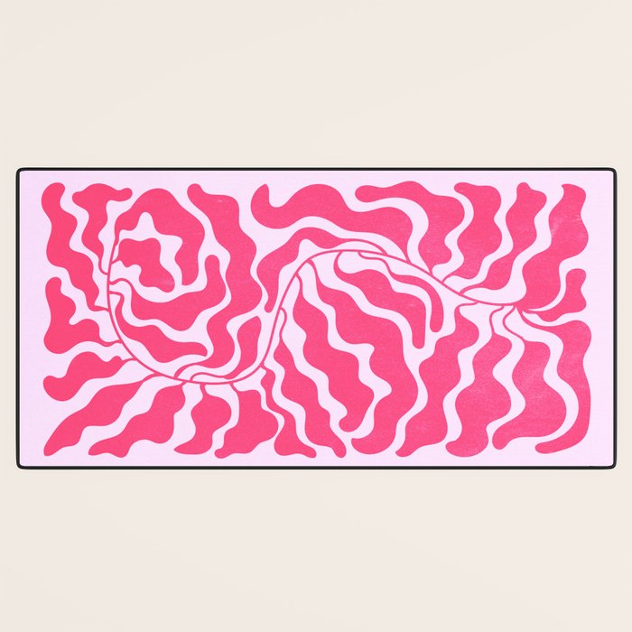 Wild Ferns: Wine Edition Desk Mat Gallery Image 3