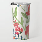 Beautiful Flowers Travel Mug Gallery Image 3