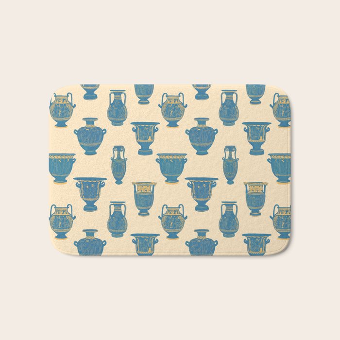 Terracotta Vessels from Italy Bath Mat Gallery Image 1