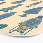 Terracotta Vessels from Italy Bath Mat Gallery Image 3