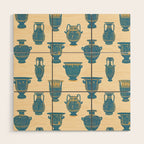 Terracotta Vessels from Italy Wood Wall Art Gallery Image 1