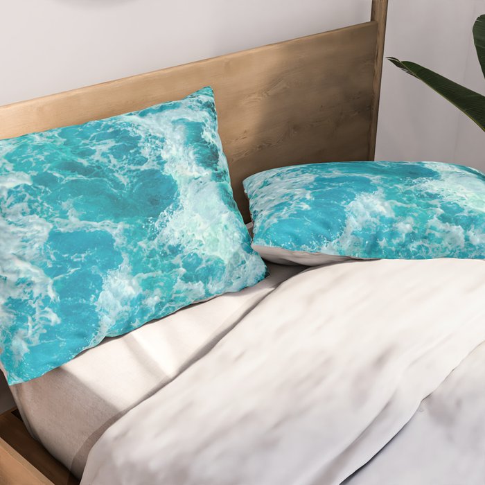 Sea Me Waving Pillow Sham Gallery Image 2