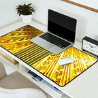 Empire State Building Lobby Art-Deco Sunburst Portrait Desk Mat Gallery Image 2