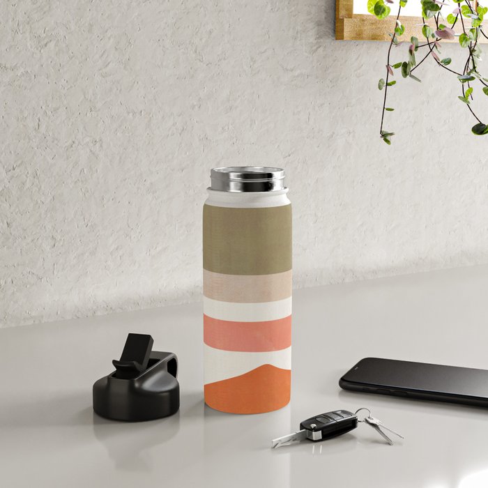 Abstract Shapes 19 Water Bottle Gallery Image 4