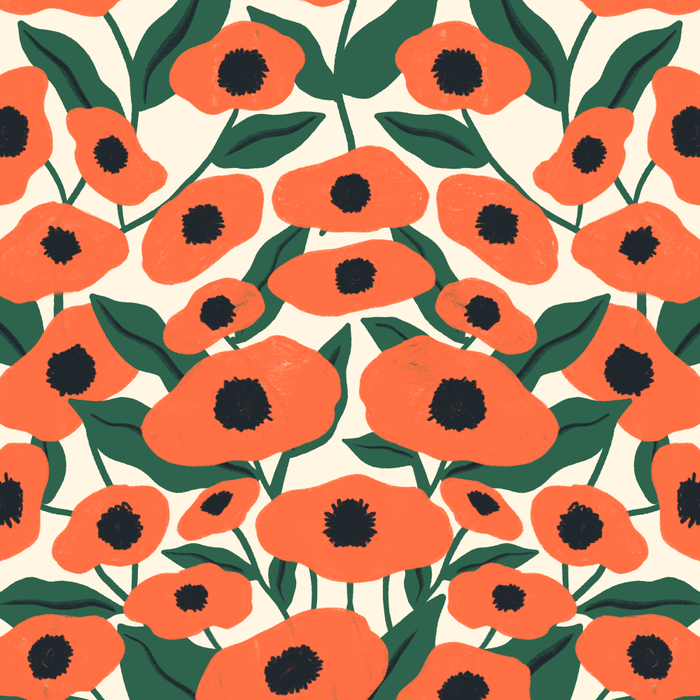 Red Poppy Garden 2 Coffee Mug Gallery Image 2