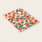 Red Poppy Garden 2 Notebook Gallery Image 3