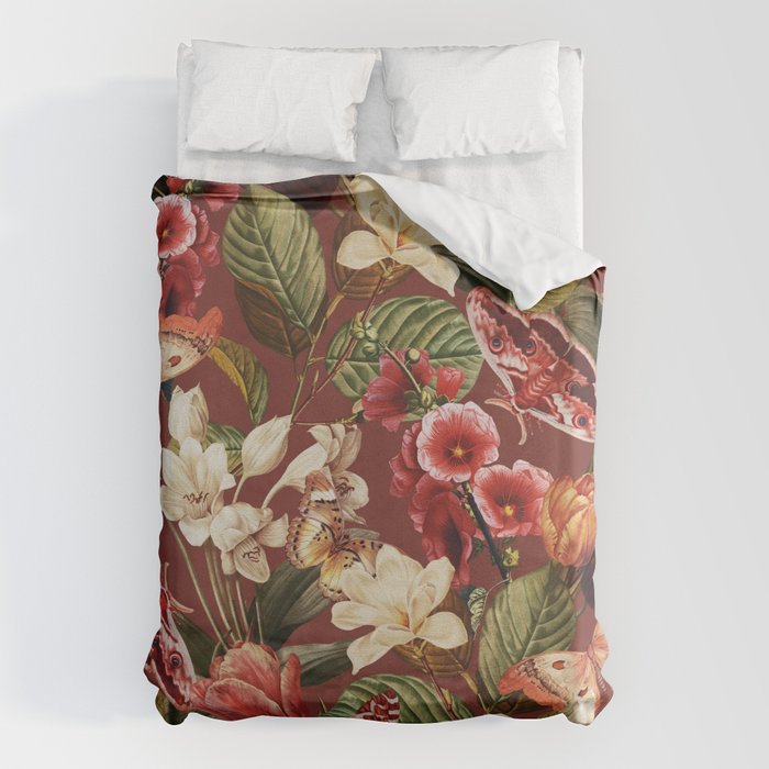 Moths and Butterflies IV Duvet Cover Gallery Image 1