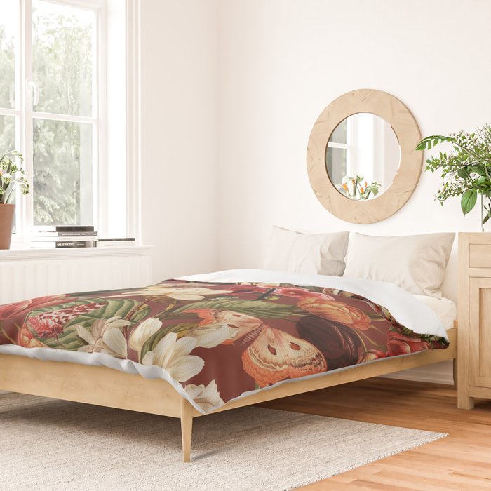 Moths and Butterflies IV Duvet Cover Gallery Image 2