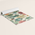 coral reef deep silence Yoga Mat Gallery Image 2