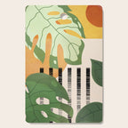 Tropical Garden Leaves 01 Cutting Board Gallery Image 1